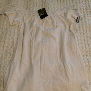 White Off the Shoulder Dress